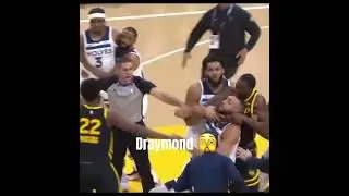 Draymond Green chokes Rudy Gobert 🥶🥶🥶