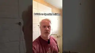 British builders vs Spanish builders! #propertyrenovation #spanishproperty