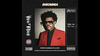 INSOMNIA | The Weeknd Type Beat | Synthwave type beat 2022