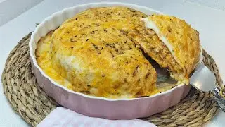 IRRESISTIBLE PASTEL DE CARNE, HECHO CON TORTILLAS DE TRIGO! #lacocinadenuberosaylila