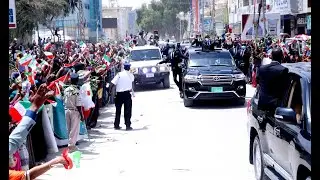 Madaxweynaha Somaliland Oo Si Weyn Loogu Soo Dhaweeyay Hargaysa