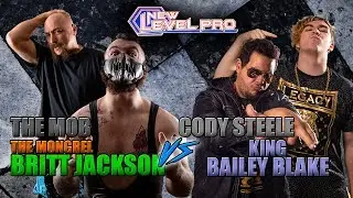 New Level Pro Wrestling - The Mob & Britt Jackson vs. Organization XIII - Tag Team Match