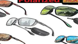 Original Rapala Fishing Glasses Outdoor Mountaineering Anti-ultraviolet Classic Polarized Sunglass