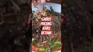 Gabus Pucung khas Betawi #food #cooking