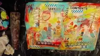Colorful Collage Folder