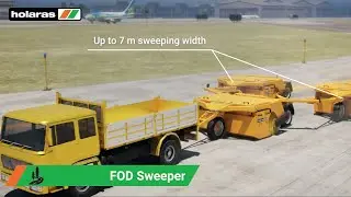 Holaras FOD sweeper: The smart solution for FOD control