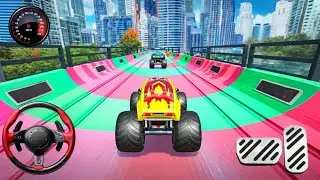 Monster Truck vs Impossible Track - Android Gameplay #590