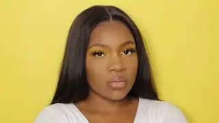 Yellow Monochromatic Makeup for Dark Skins | Naancykab