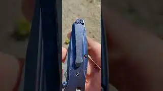 Benchmade 940-1 w/ti scale swap, ti clip swap, ti thumb stud swap