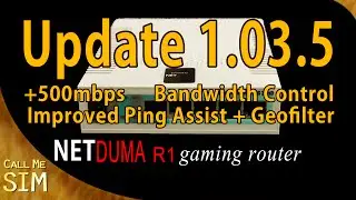 Netduma R1 New Firmware Update 1.03.5 | SimJC74 R1 Netduma Tutorials