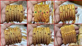 Latest gold bala with price/Light weight gold bangles collection from 20 gram#bangles#bala#jewellery