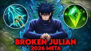 21 KILLS! JULIAN NEW CHEAT BUILD THAT CAN RANK UP FAST! (julian best build 2026) - Mobile Legends