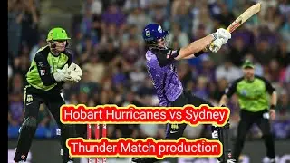 Hobart Hurricanes vs SydneyThunder Match Prediction | Who Will Win Today? |BBL 2025