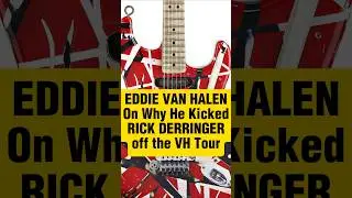 Eddie Van Halen Had Rick Derringer Booted from Tour #vanhalen #classicrock #interview