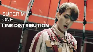LINE DISTRIBUTION: 'Super M - One (Monster & Infinity)'