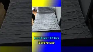Ikea VESTEROY Mattress Unfolding #ikea #sweden #abba
