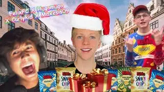 IRL Stream P&aring; Str&oslash;get Med FelixFC, Maxesis og Curlykidd