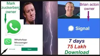 What's app unistall | signal app download | what's app privacy policy| 8 February 2021 last date