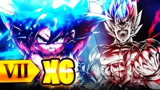 WTF???????????? 6X ZENKAI BUFFED GT SPIRIT BOM ГОКУ СХОДИТ С УМА!!! (Dragon Ball Legends)