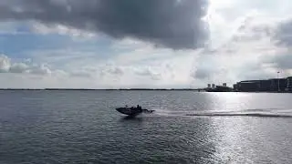high performance Electric bassboat