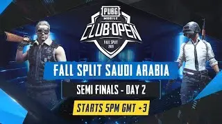 [AR] PMCO Saudi Arabia Semi Finals Day 2 | Fall Split | PUBG MOBILE CLUB OPEN 2020