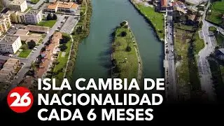 La curiosa isla que cambia de nacionalidad cada 6 meses