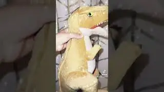 New Jurassic World Dominion Build-A-Bear |T-rex|  #jurassicworld #jurassicworlddominion #buildabear