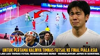 🔴TIMNAS FUTSAL KEMBALI MENGUKIR SEJARAH! KE FINAL PIALA ASIA ~ MENYINGKIRKAN JAPAN DI SEMIFINAL