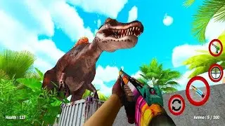 Wild Animal Hunter 3D - Dinosaur Hunter Game - New Android Gameplay New update #2025