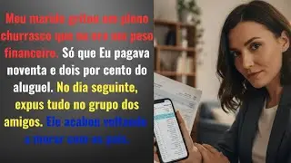 Meu marido gritou,  Você é um peso e me humilhou na frente dos amigos dele. Minha reação foi…