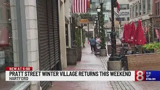 Pratt Street winter village kicking off in Hartford