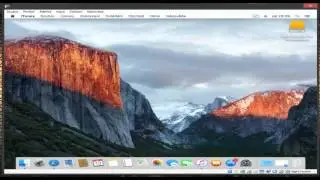 MAC OS X El Capitan   test  run in VirtualBox