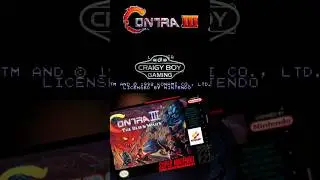Contra III SNES Gameplay &ndash; Legendary Action! #Contra #snesgames #konami #retrogamingfun