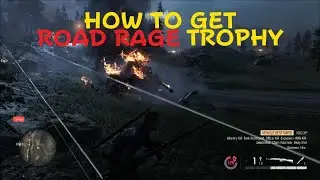 Sniper Elite 5 'Road rage' trophy