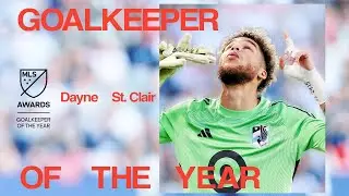 Dayne St. Clair AWARDED MLS Goalkeeper of the Year!