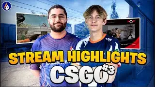 QUITOOOO SMADRER SK&AElig;RM?! NICOODOZ MISSER NOSCOPE?! CS:GO Stream Highlights #3!