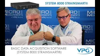 Basic Data Acquisition Software (SYSTEM 8000 STRAINSMART&reg;)
