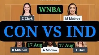 CONVSIND | CONTEAM | INDTEAM | WNBATEAM | WNBAPRIDICTION | WNBALIVE | WNBADREAM11TEAM 