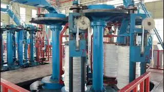 hawser mooring cable thick rope machine