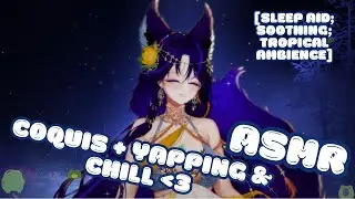 Coqui/Rain Sounds & Yapping ASMR | [Sleep Aid] [Soft Voice] | Full VOD