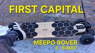 FIRST CAPITAL OF THE UNITED STATES ON AN ELECTRIC SKATEBOARD #live