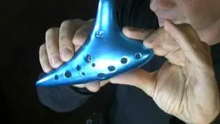 Final Fantasy Amidatti and Elanor, too on 12SG Blue Chrome Forte Ocarina