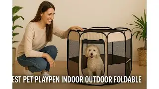 🐶 Складной металлический манеж для щенков/собак от MidWest Homes for Pets | Лучший складной манеж...
