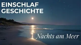 Einschlafgeschichte für Erwachsene | Nachts am Meer | mit Musik & Naturgeräuschen zum Einschlafen