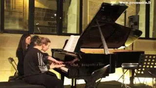 Erik Satie &agrave; 4 mains par Delphine Bardin, C&eacute;lim&egrave;ne Daudet, Paloma Kouider et X&eacute;nia Maliarevitch