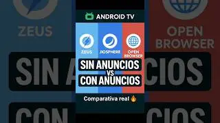 👉 Compar&eacute; los navegadores m&aacute;s usados en Android TV (&iquest;cu&aacute;l es el mejor?) #shorts