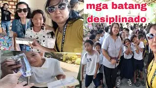 LAHAT NANG MGA BATA NAKA LINYA PAG-LABAS PA LANG SA ROOM