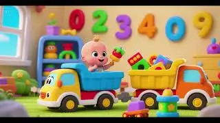 🚚🧸 Count the Fun Toys with Baby Truck | Nursery Rhymes & Kids Songs