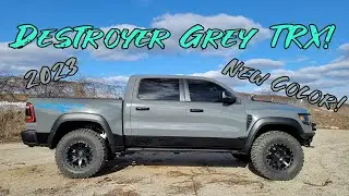2023 Destroyer Grey Ram TRX!