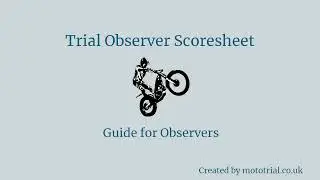 Trial Observer App - Observer's Guide, HD 720p